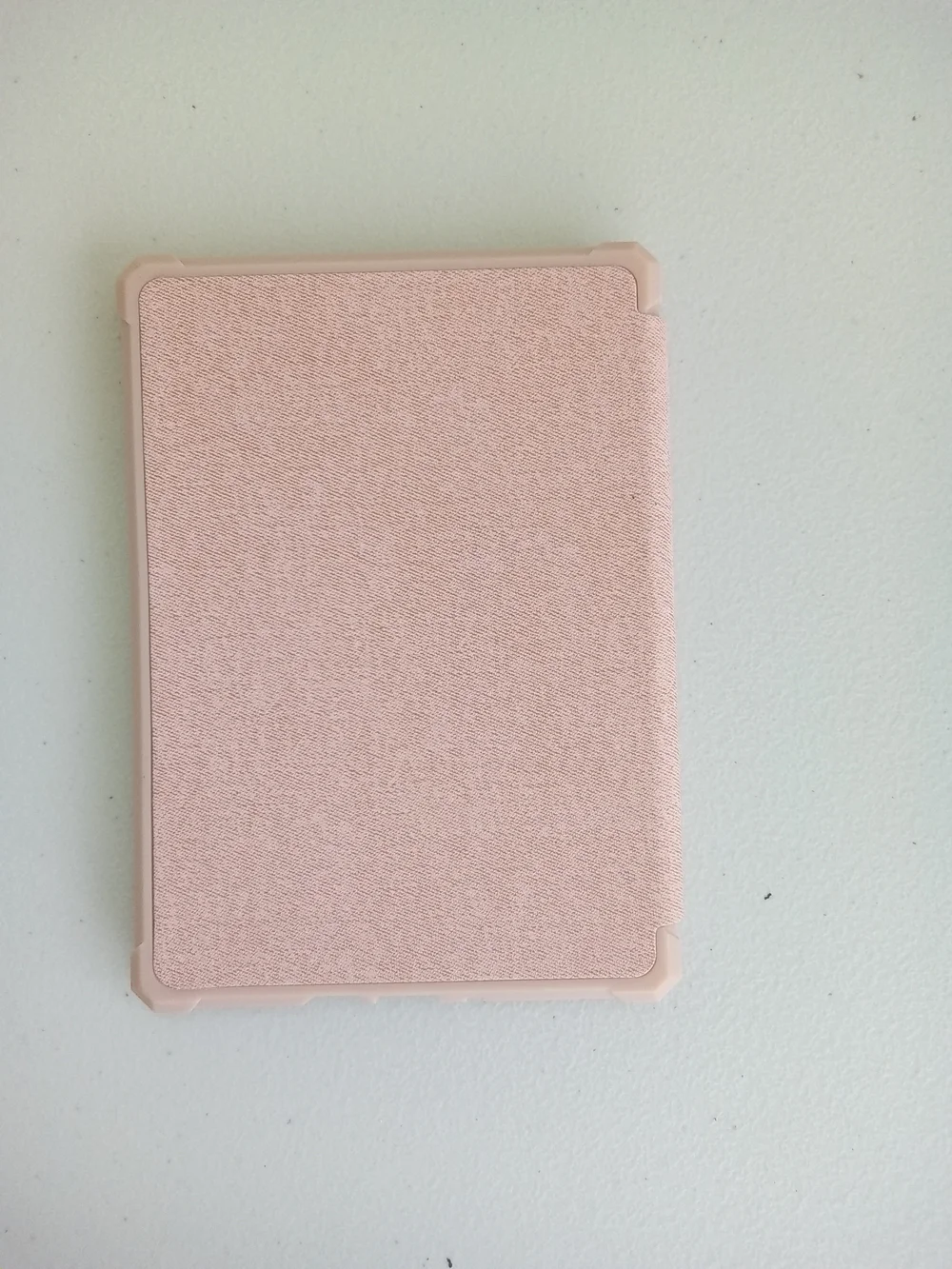 Pink Fabric Smart Case for Amazon Kindle Paperwhite TPU Shockproof Bumper Cover